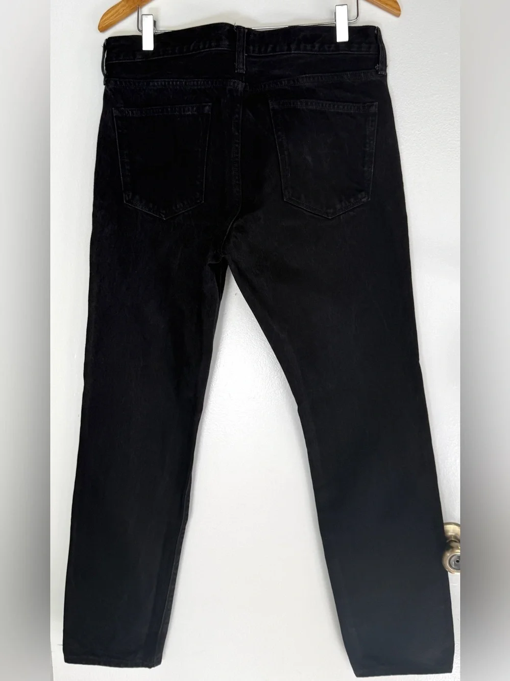 J. Crew Men's 32x32 Style# 484 Black Jeans - Picture 3 of 6